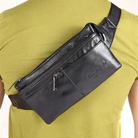 mens waist bag designer|shoulder bag fanny pack designer.